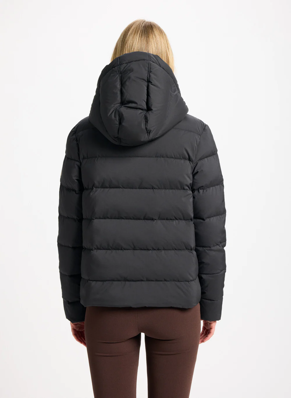 Doudoune femme Pyrenex Spoutnic à capuche amovible noire - Image 4