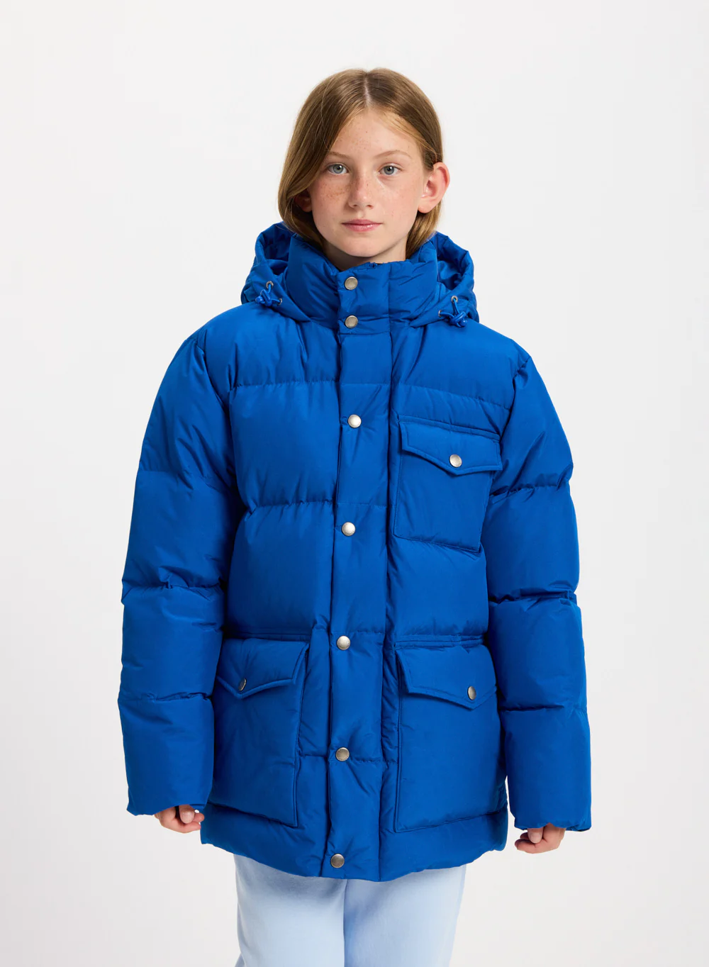Doudoune hiver enfant Soal bleu électrique - Image 2