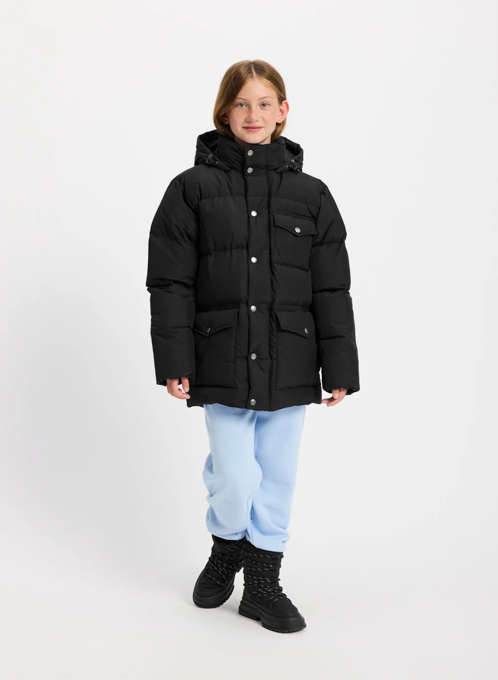 Doudoune hiver enfant Soal noire - Image 3