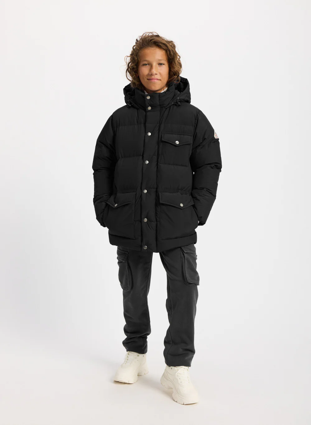 Doudoune hiver enfant Soal noire - Image 4
