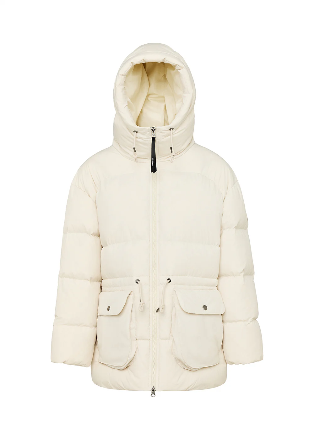 Doudoune hiver à capuche pour femme Pyrenex Aule ivoire - Image 6
