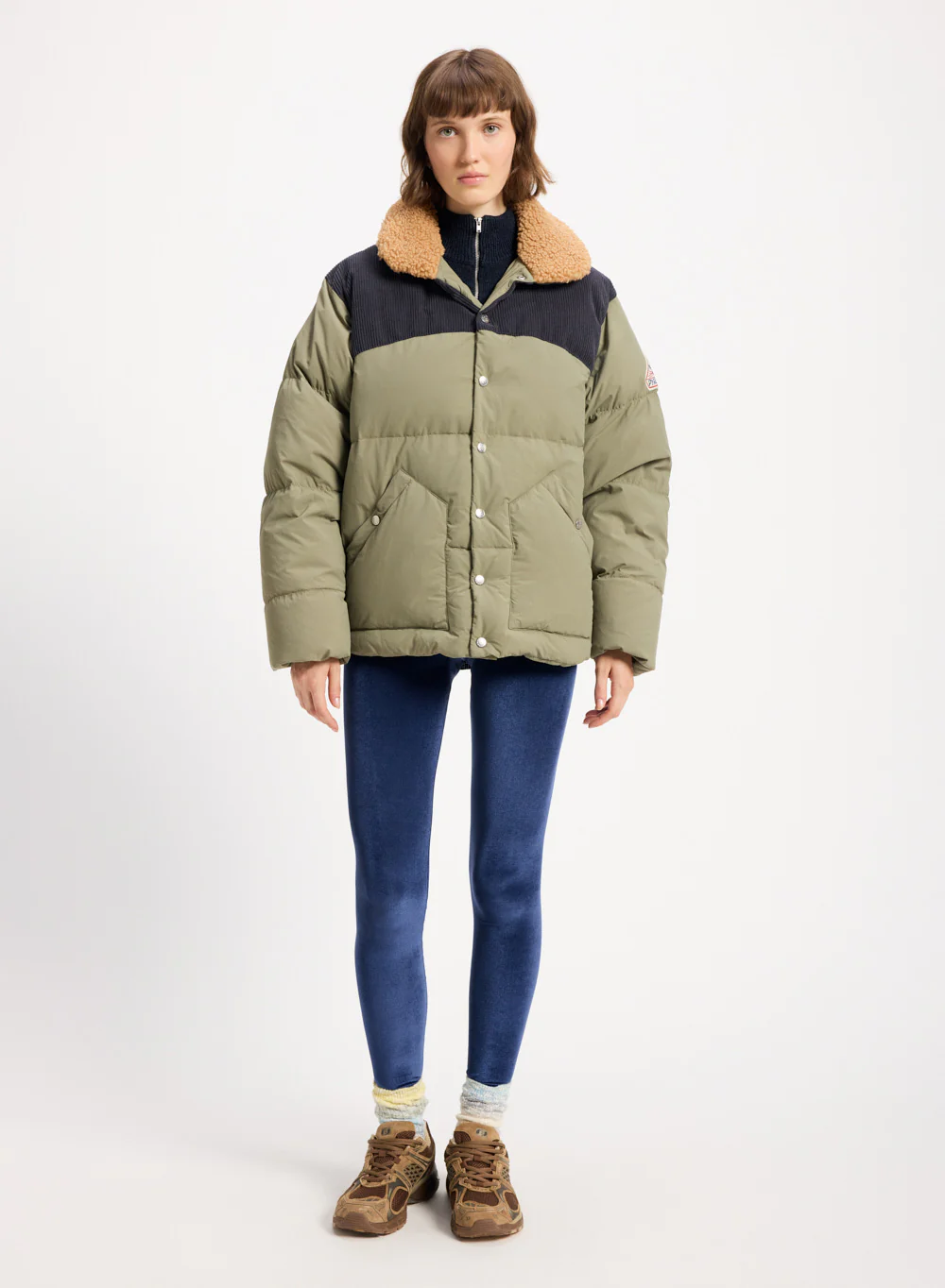 Doudoune hiver Pyrenex Fiery khaki - Image 4