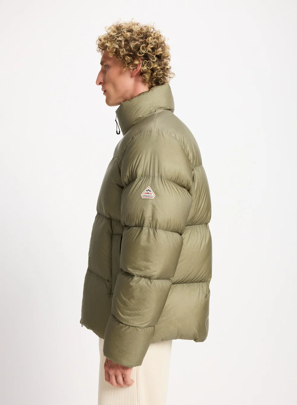 Doudoune unisexe Pyrenex Shift Ripstop khaki clair - Image 5