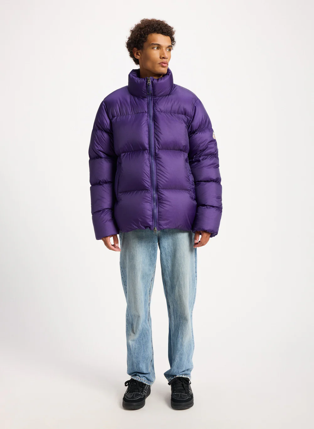 Doudoune unisexe Pyrenex Shift Ripstop violette - Image 3