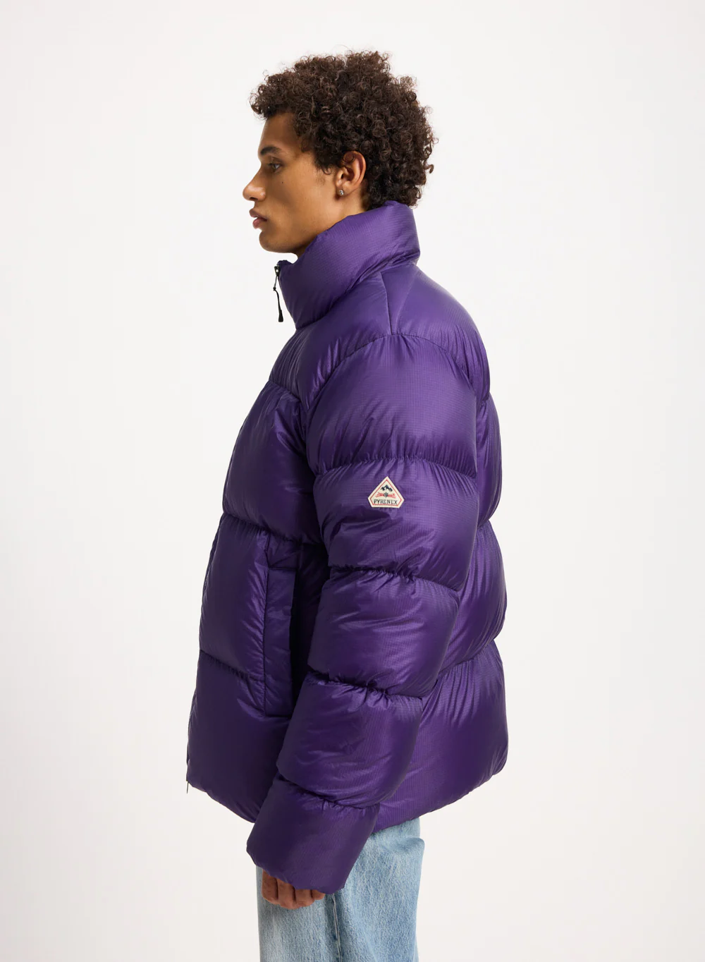 Doudoune unisexe Pyrenex Shift Ripstop violette - Image 5
