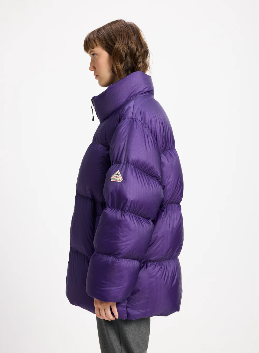 Doudoune unisexe Pyrenex Shift Ripstop violette - Image 6