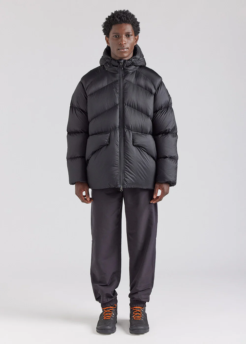 Doudoune technique à capuche pour homme Pyrenex Stellar noire - Image 2