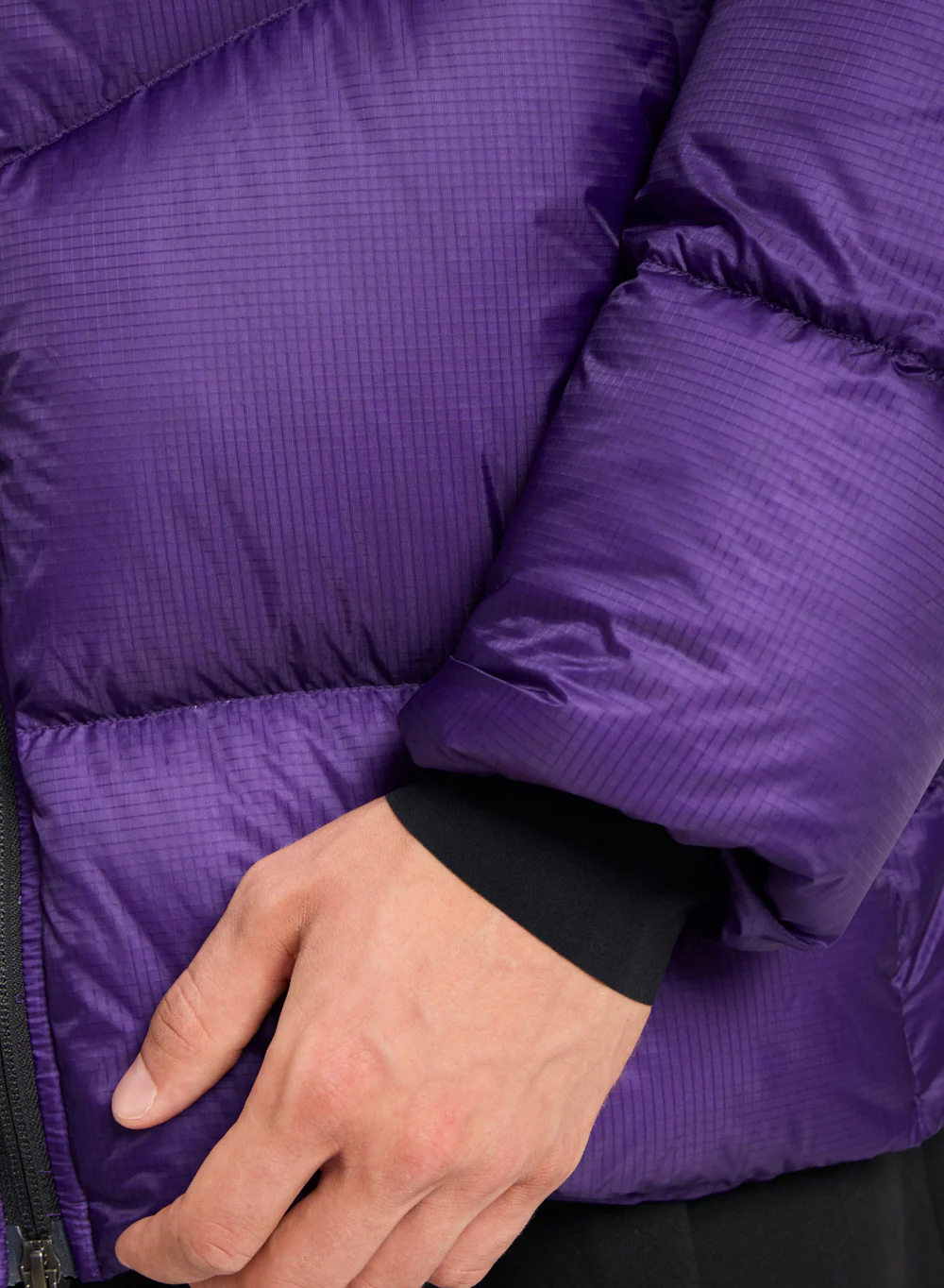 Doudoune chaude et légère pour homme Pyrenex Helium violette - Image 5