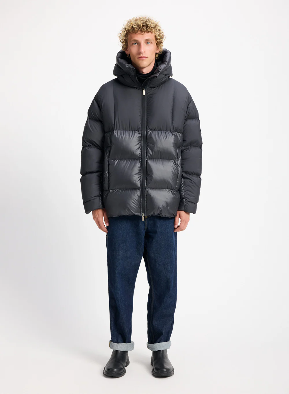 Doudoune pour homme made in Saint-Sever Pyrenex Eneko noire - Image 2