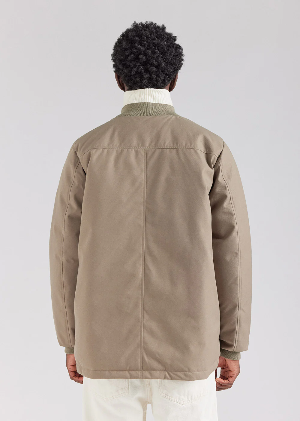 Blouson en duvet Pyrenex Soulom beige - Image 4