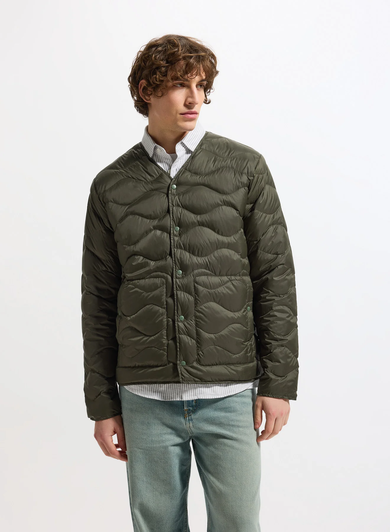 Doudoune extra-légère homme Pyrenex Handy verte kaki