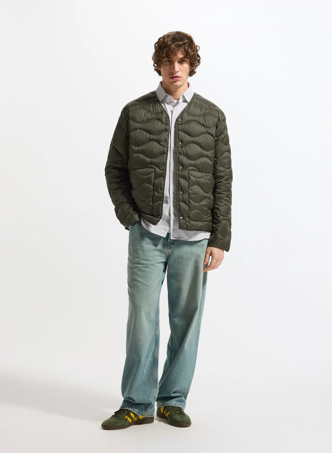 Doudoune extra-légère homme Pyrenex Handy verte kaki - Image 2