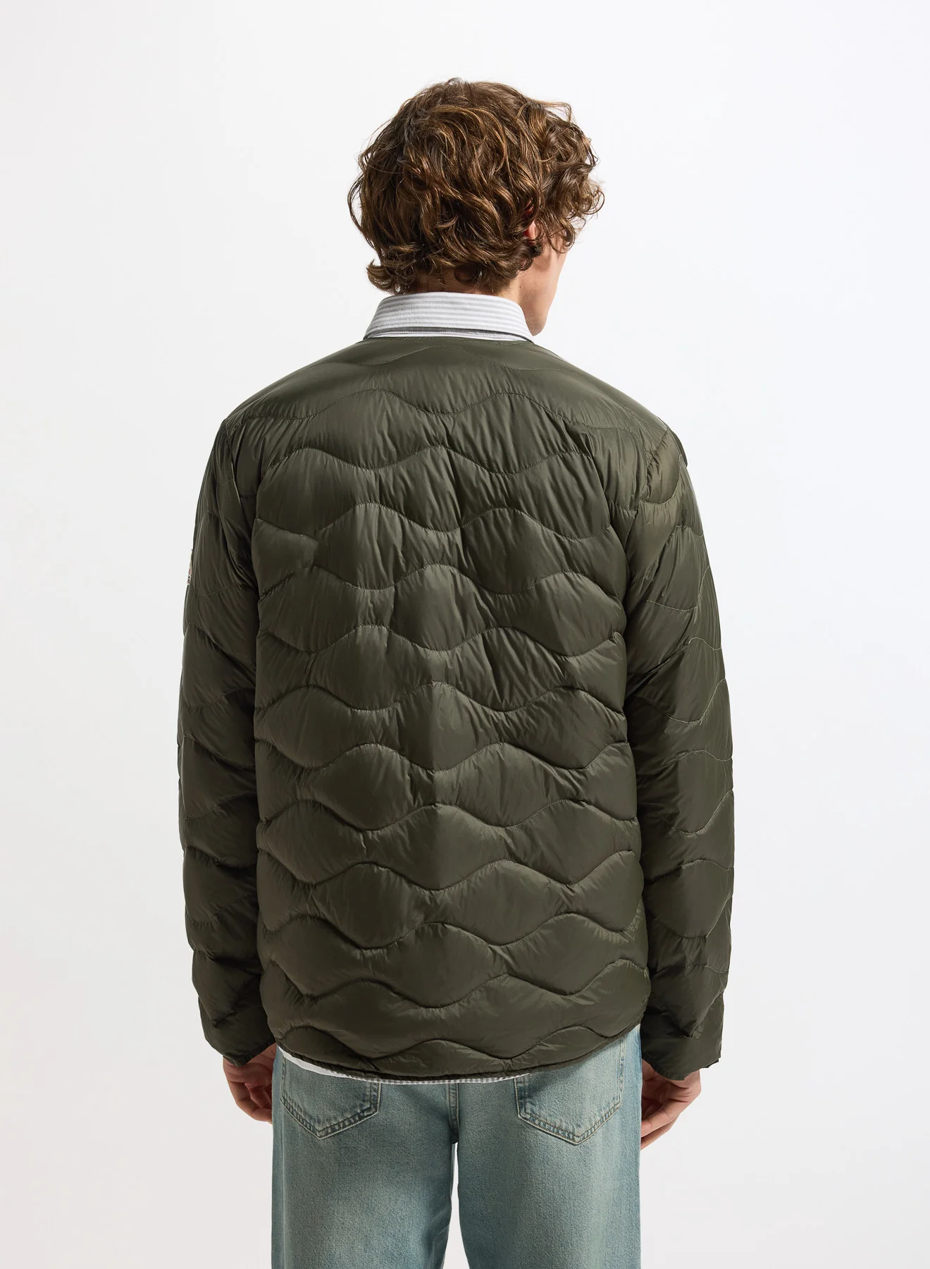 Doudoune extra-légère homme Pyrenex Handy verte kaki - Image 4