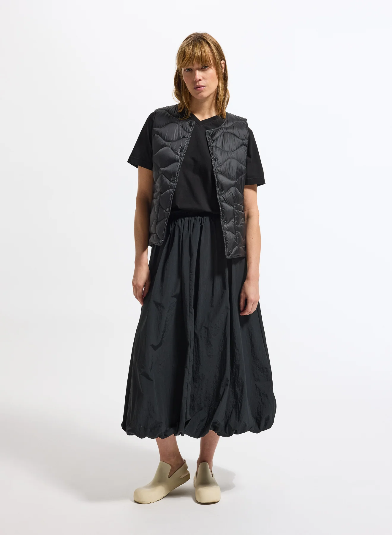 Doudoune ultra-lègère sans manches femme Pyrenex Orite Vest noire - Image 2