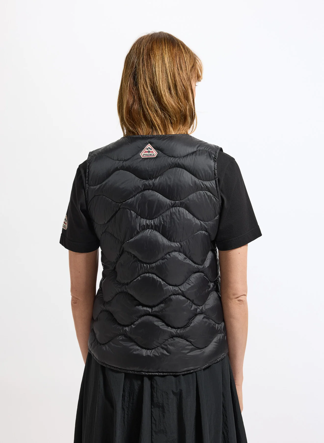 Doudoune ultra-lègère sans manches femme Pyrenex Orite Vest noire - Image 4
