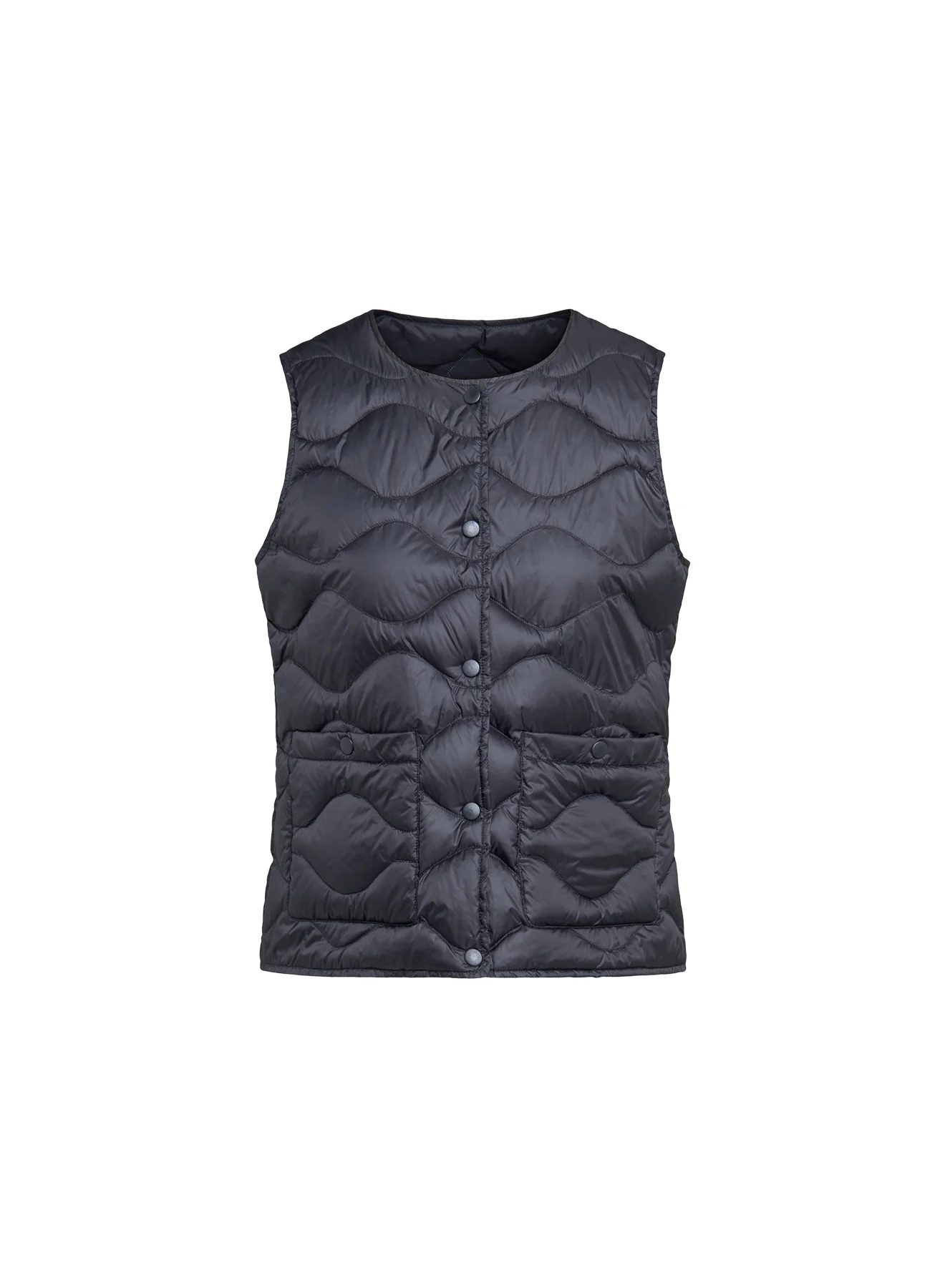 Doudoune ultra-lègère sans manches femme Pyrenex Orite Vest noire - Image 5