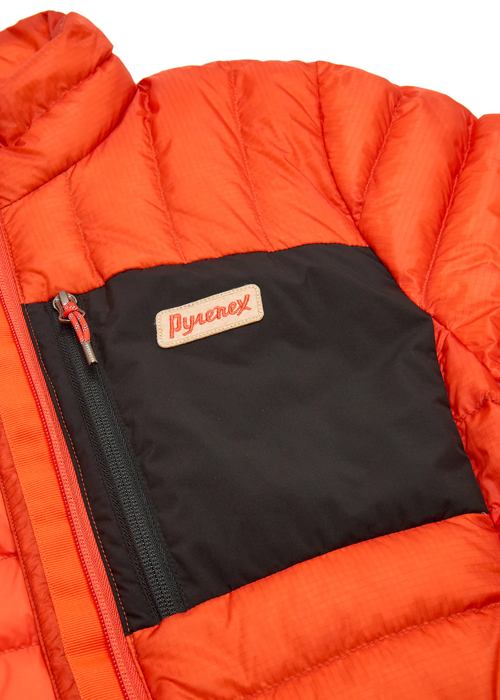 Doudoune légère unisexe Pyrenex Path orange - Image 6