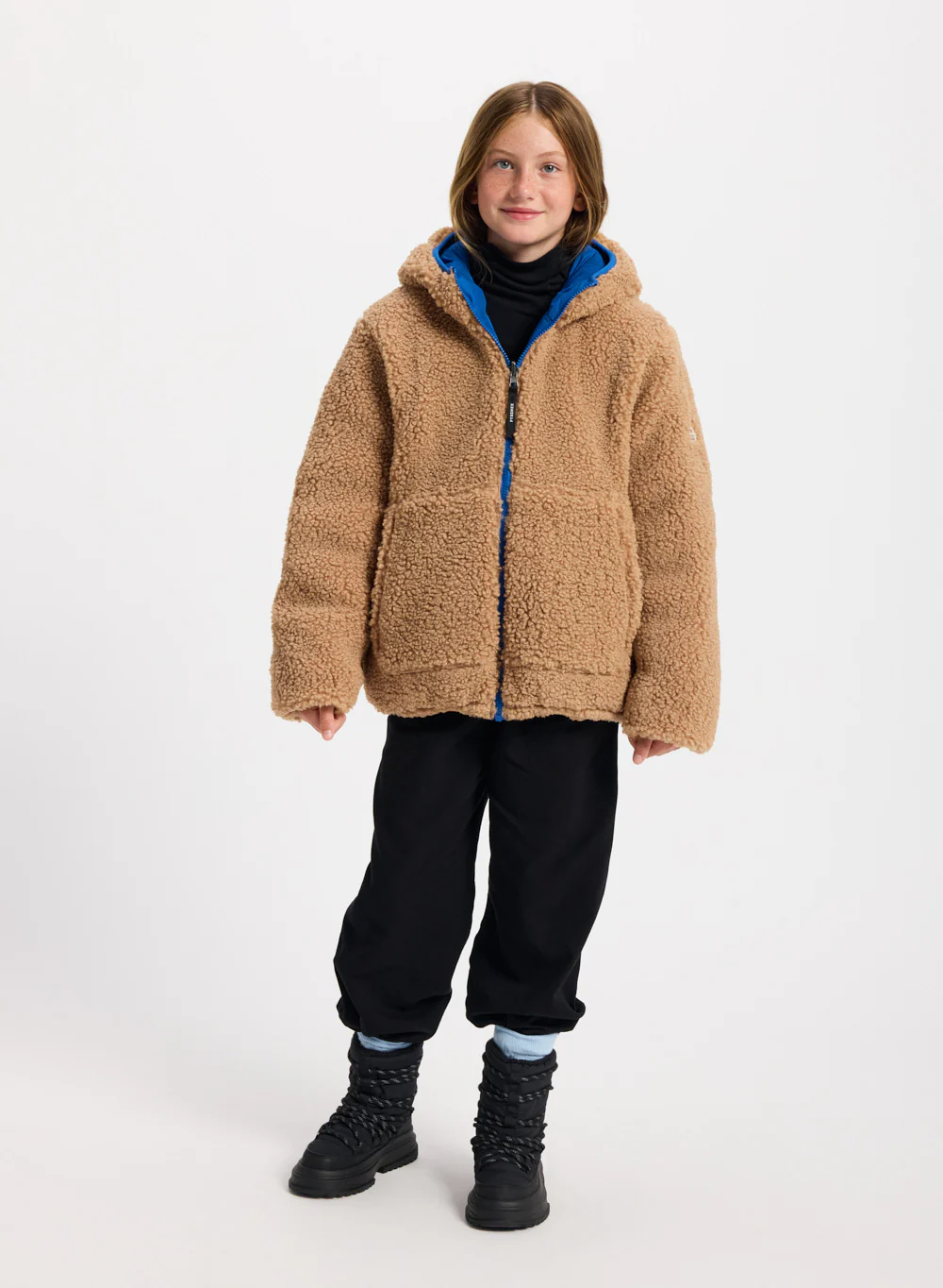 Doudoune réversible enfant Pyrenex Keylinn bleu électrique - Image 12