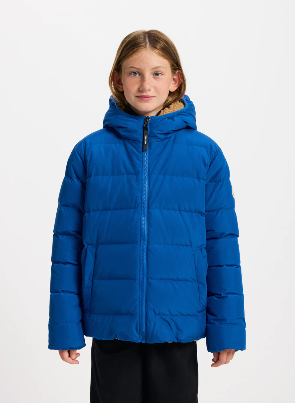 Doudoune réversible enfant Pyrenex Keylinn bleu électrique - Image 3