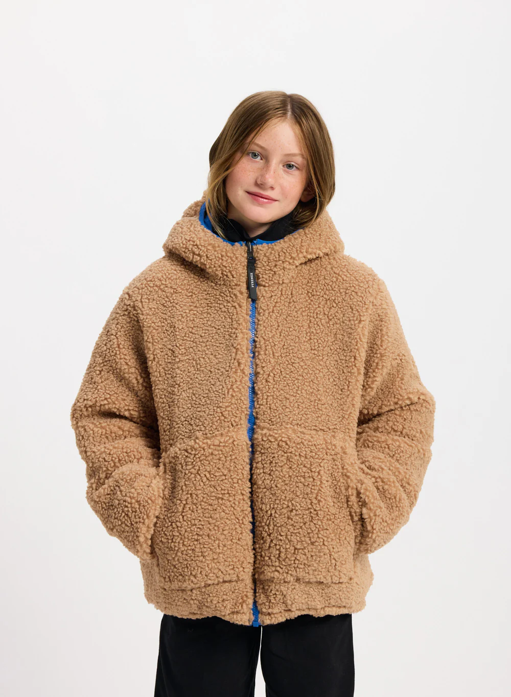 Doudoune réversible enfant Pyrenex Keylinn bleu électrique - Image 4