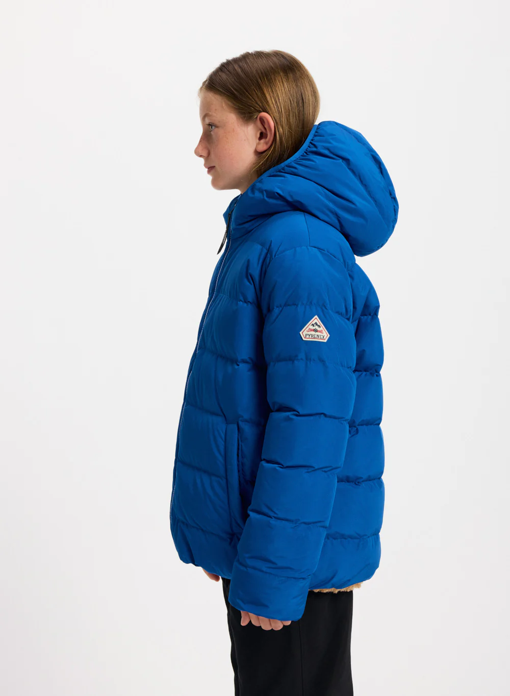 Doudoune réversible enfant Pyrenex Keylinn bleu électrique - Image 8