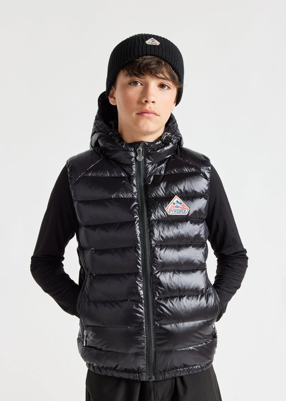 Doudoune sans-manche enfant Pyrenex Cheslin Black - Image 3