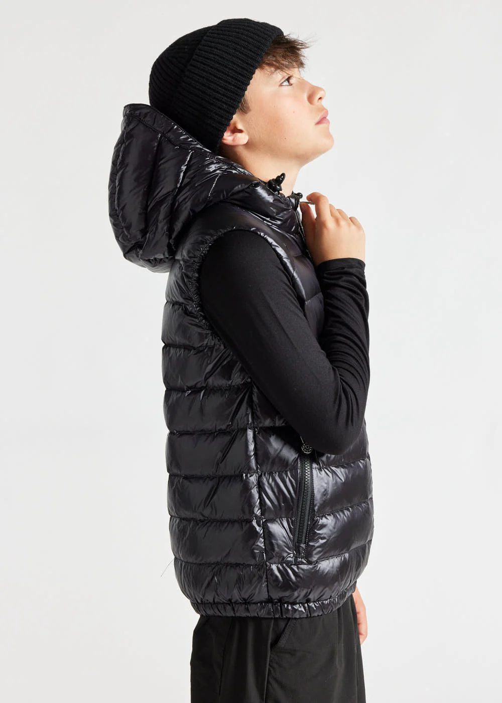 Doudoune sans-manche enfant Pyrenex Cheslin Black - Image 5