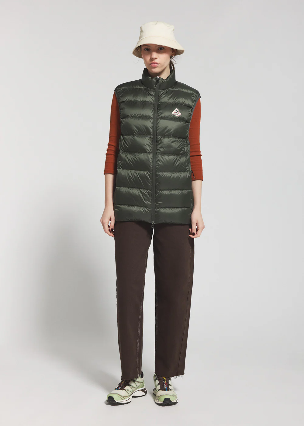 Doudoune sans-manches homme Pyrenex Arial khaki - Image 4