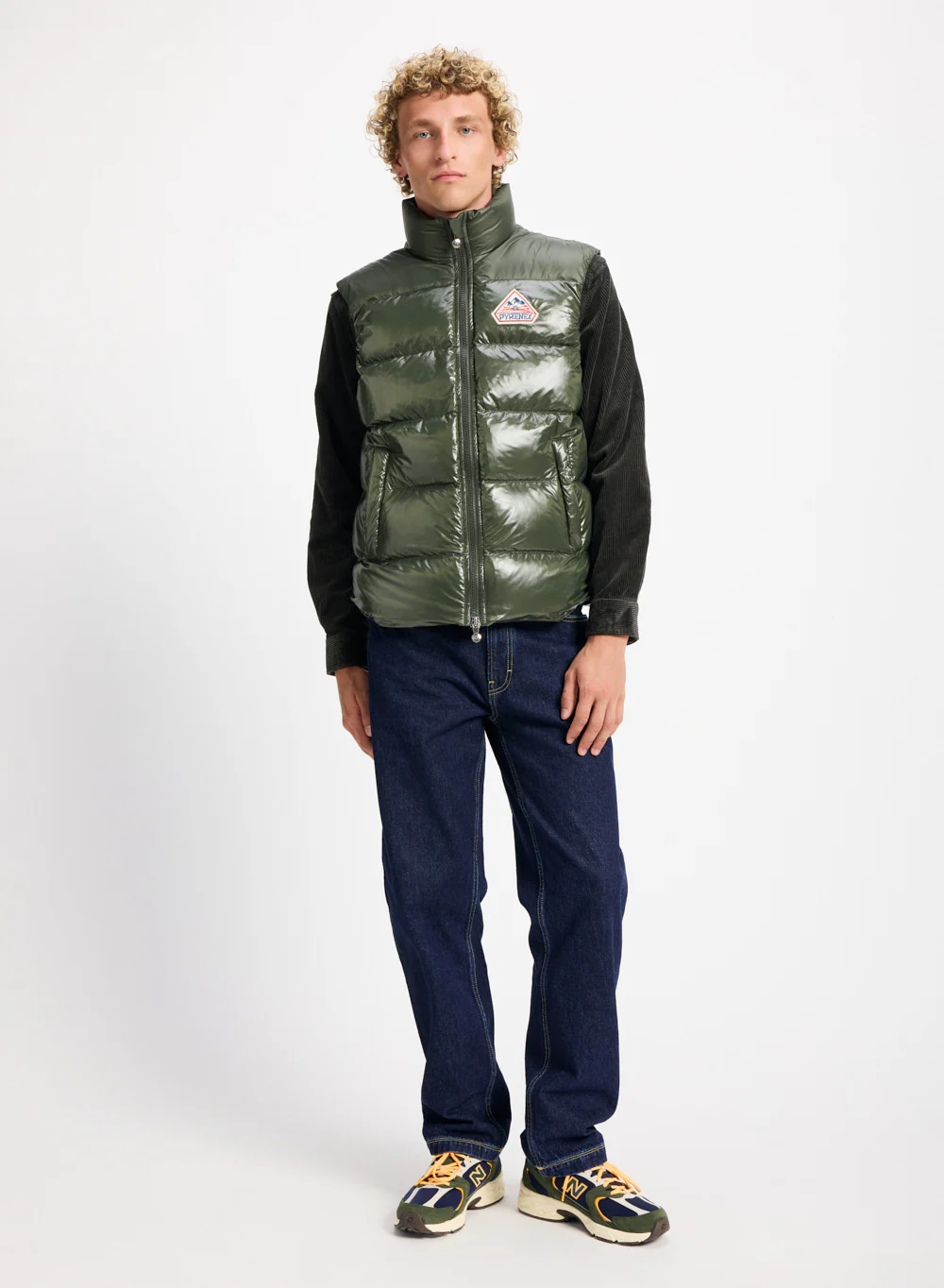 Doudoune sans-manche unisexe Pyrenex John Deep khaki - Image 4