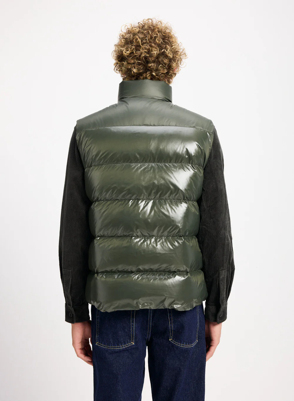 Doudoune sans-manche unisexe Pyrenex John Deep khaki - Image 6