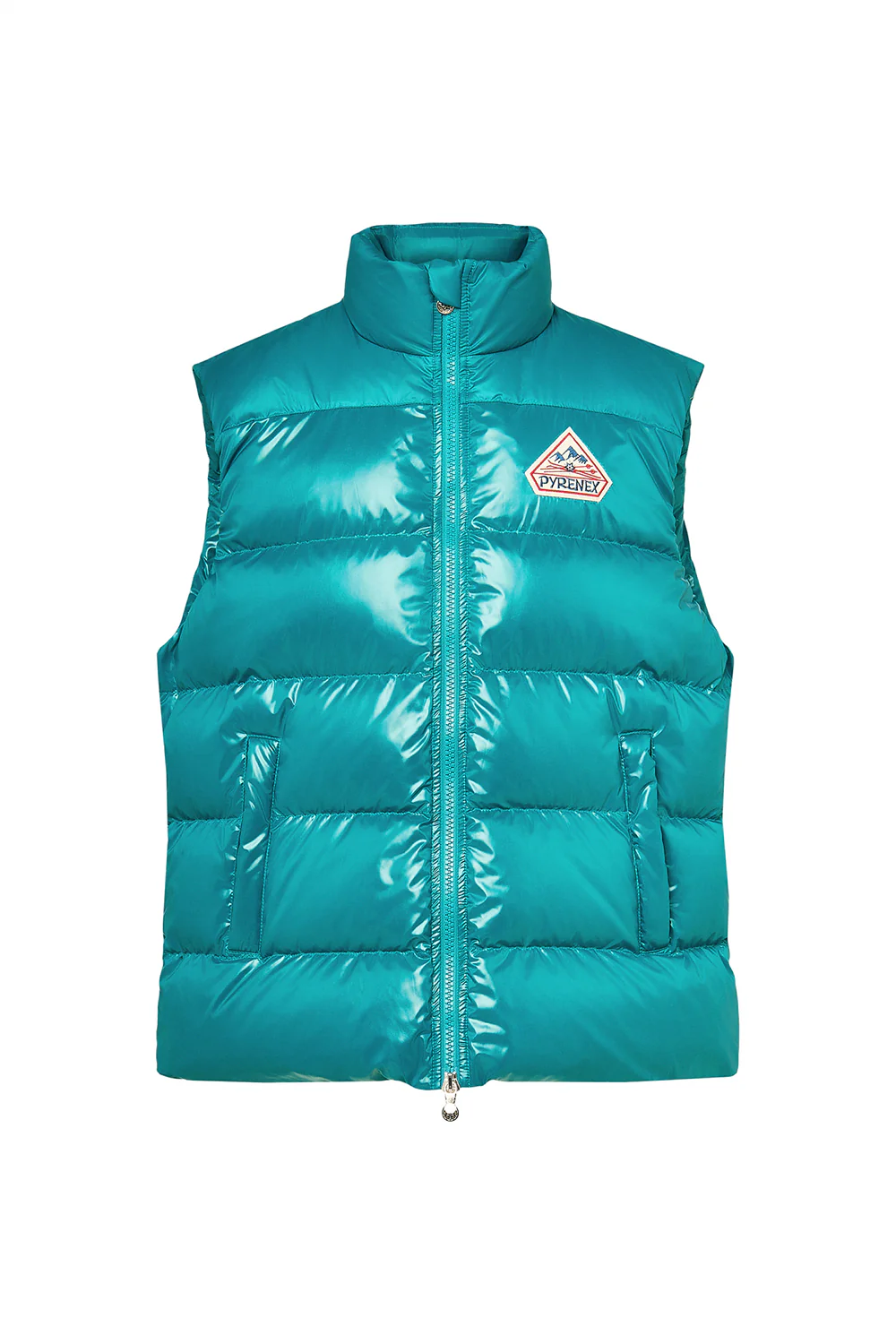 Doudoune sans-manche unisexe Pyrenex John bleu turquoise - Image 7