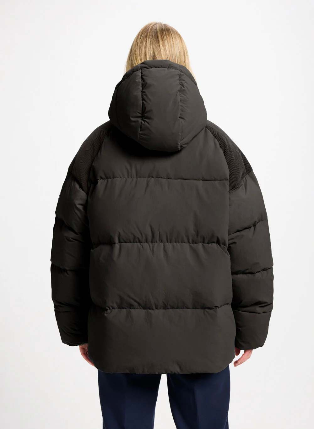 Doudoune unisexe en duvet naturel Pyrenex Retro Sten noire - Image 7