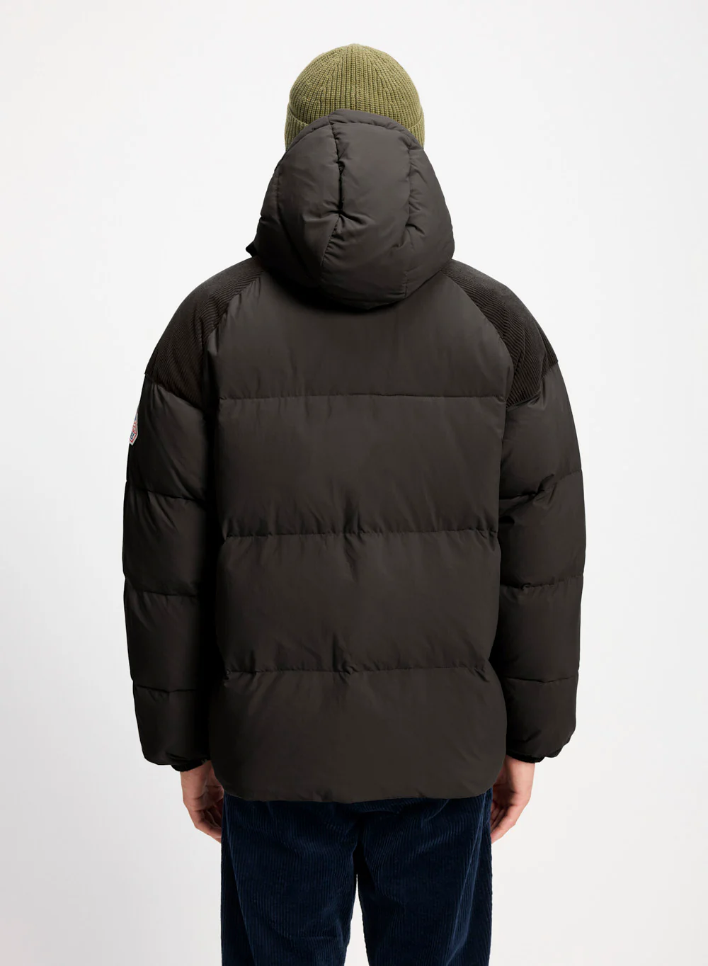 Doudoune unisexe en duvet naturel Pyrenex Retro Sten noire - Image 8