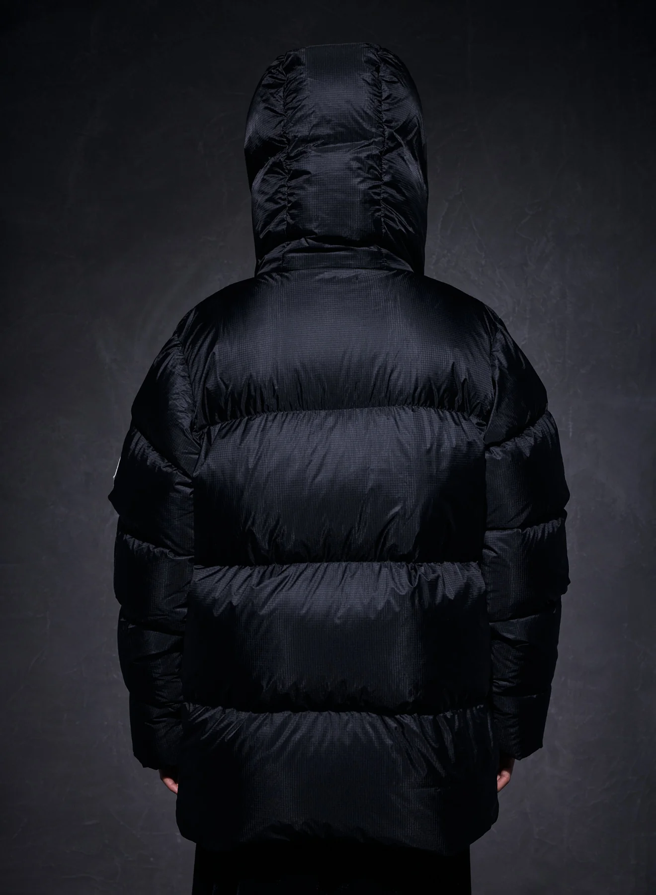 Doudoune unisexe Shift Hooded Ripstop Pyrenex x Wildside noire - Image 8