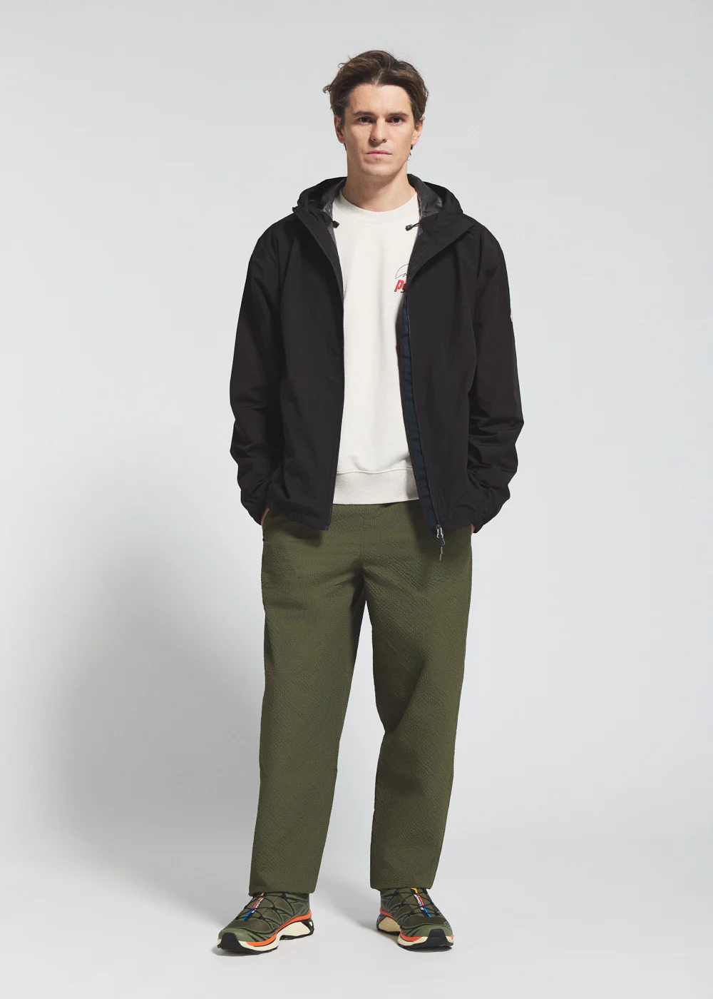 Pantalon homme en tissu léger Migjorn khaki