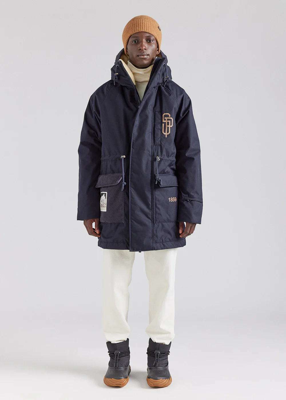 Parka hiver homme Pyrenex x Supakitch PRK Deep Ink - Image 2