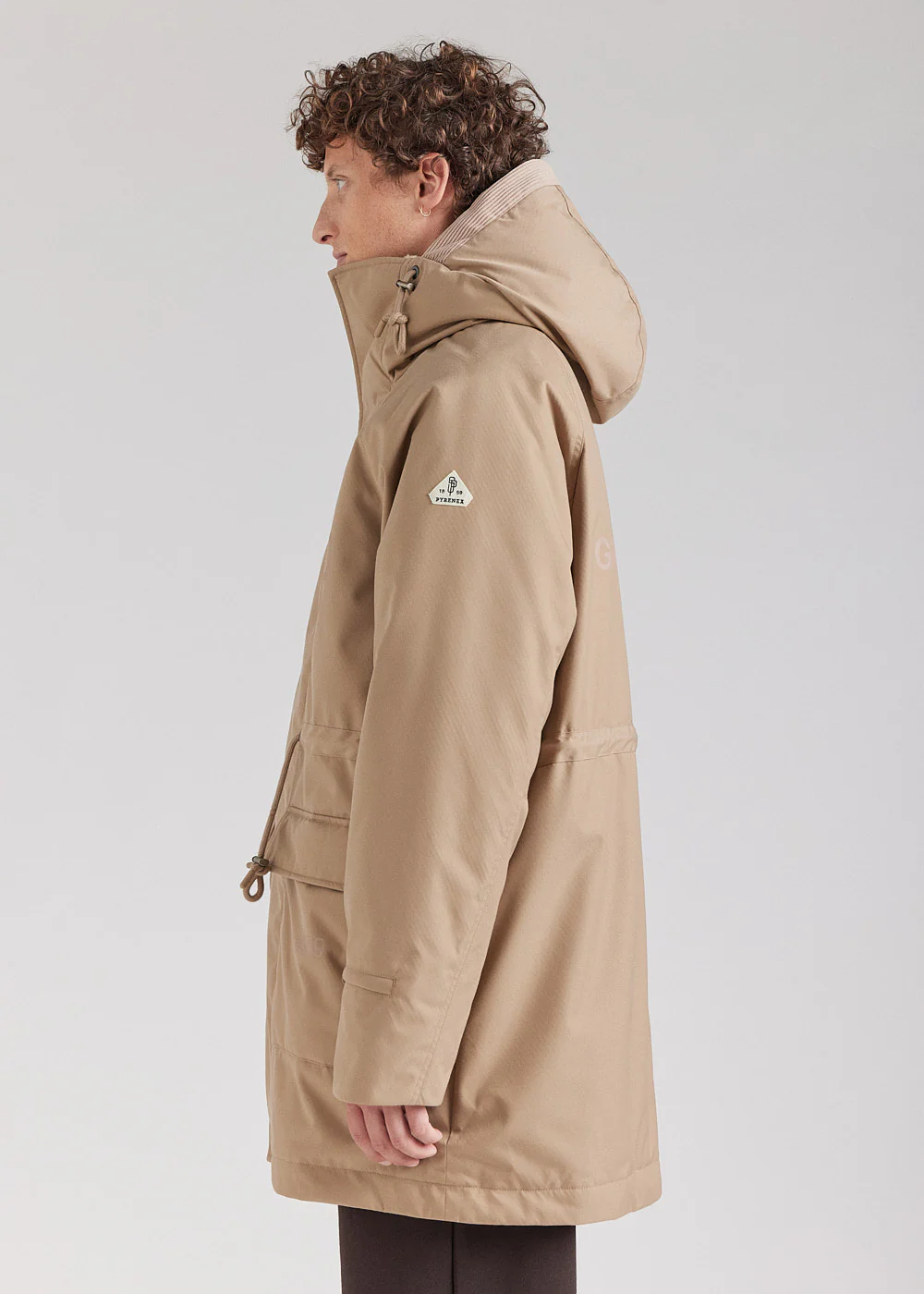 Parka hiver homme Pyrenex x Supakitch PRK Light Taupe - Image 3