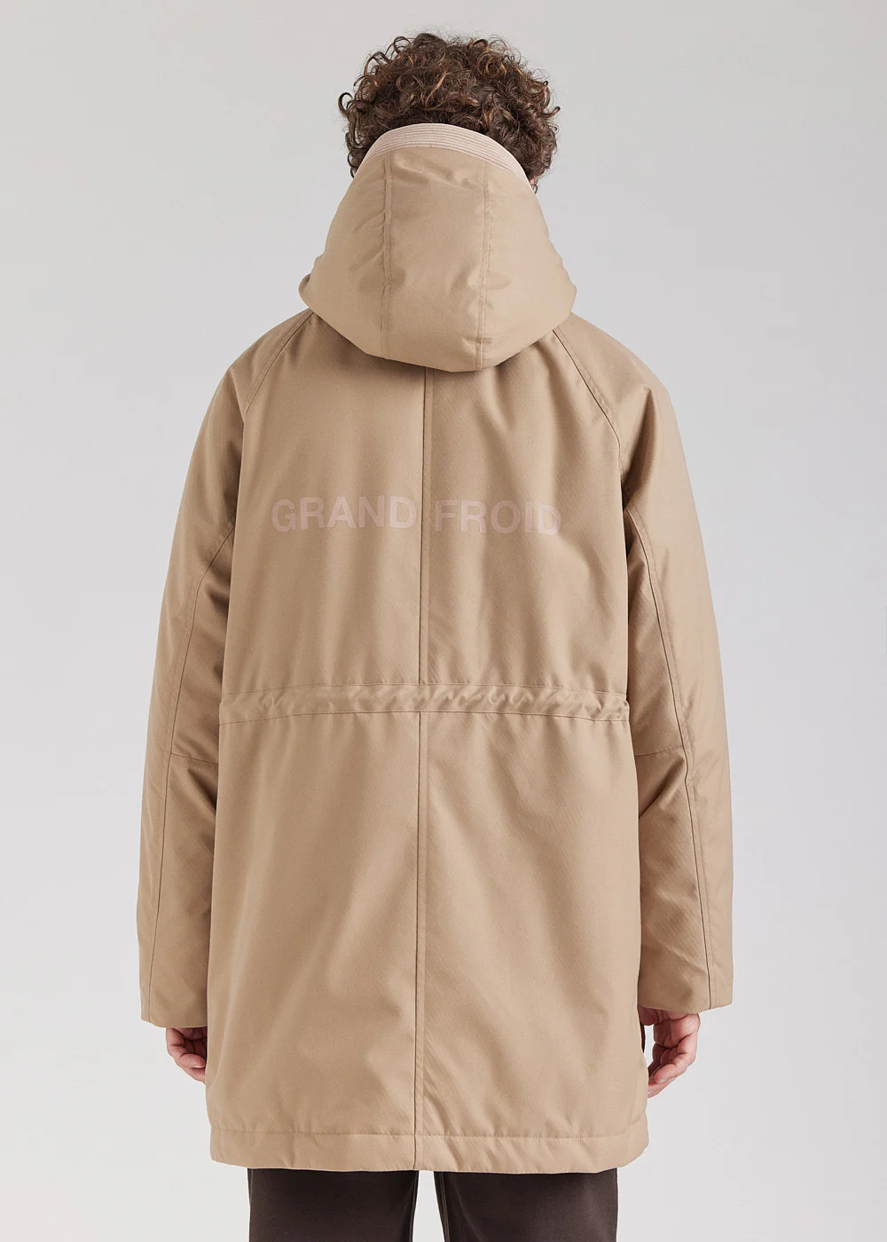 Parka hiver homme Pyrenex x Supakitch PRK Light Taupe - Image 4
