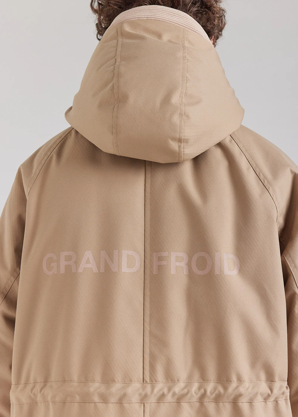 Parka hiver homme Pyrenex x Supakitch PRK Light Taupe - Image 5