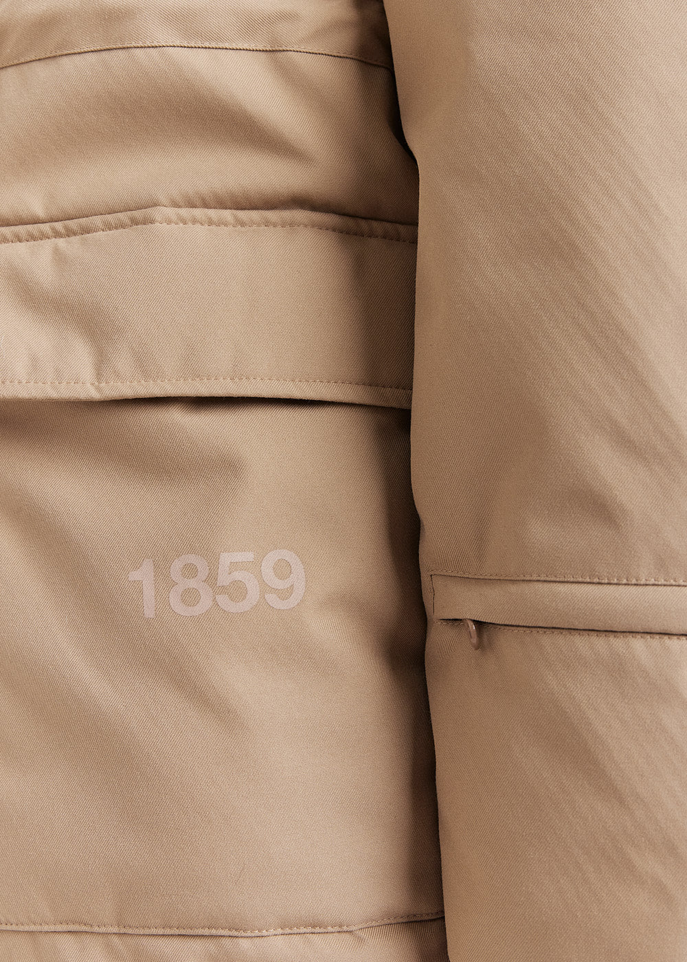 Parka hiver homme Pyrenex x Supakitch PRK Light Taupe - Image 8
