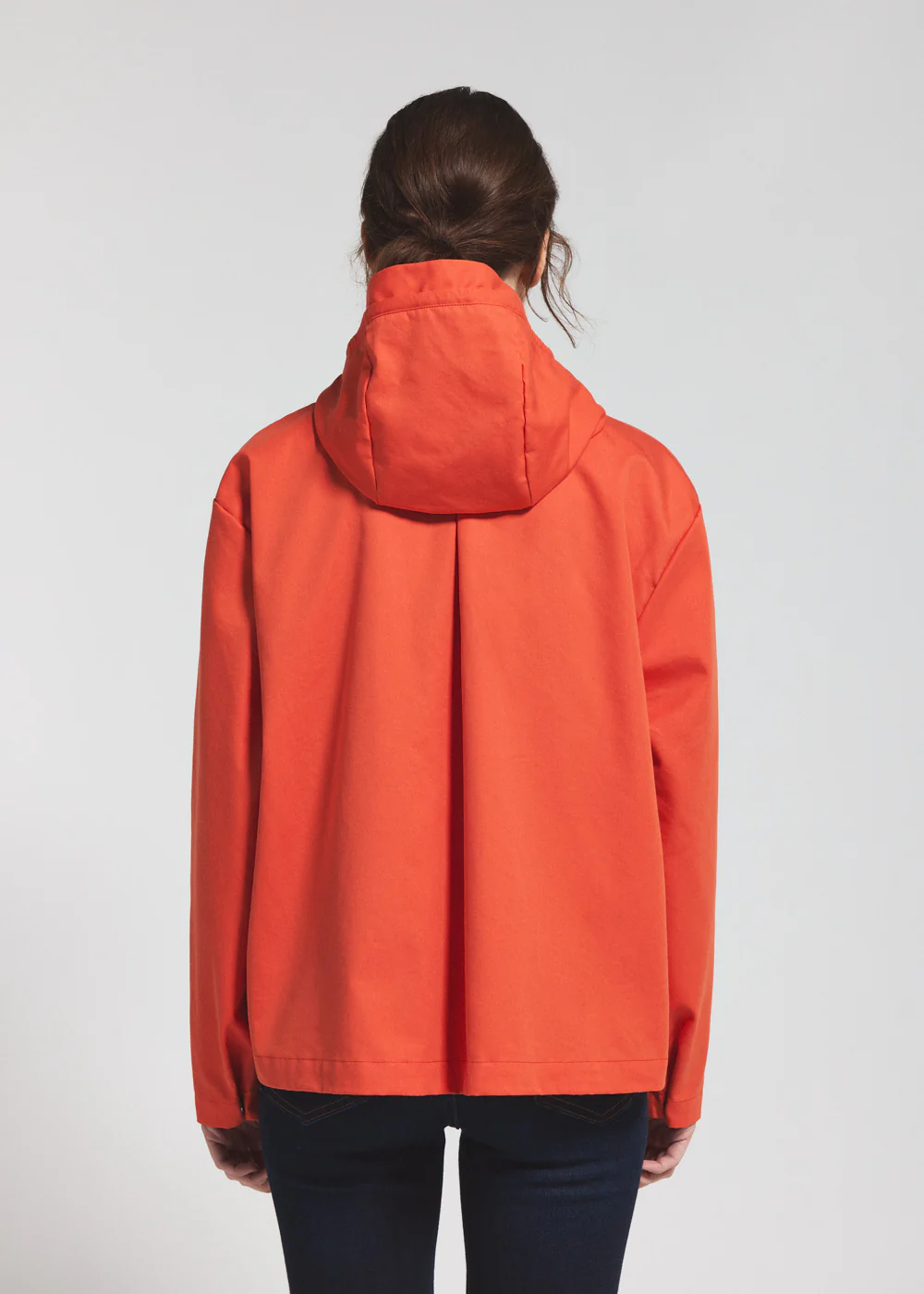 Veste légère à capuche femme Pyrenex Waterfall orange - Image 4