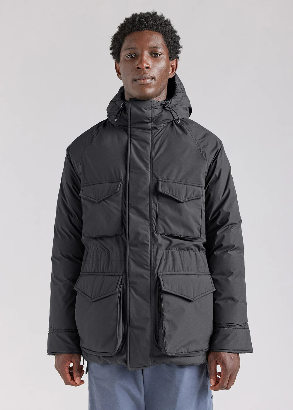 Parka homme Pyrenex Bazus en duvet naturel noire