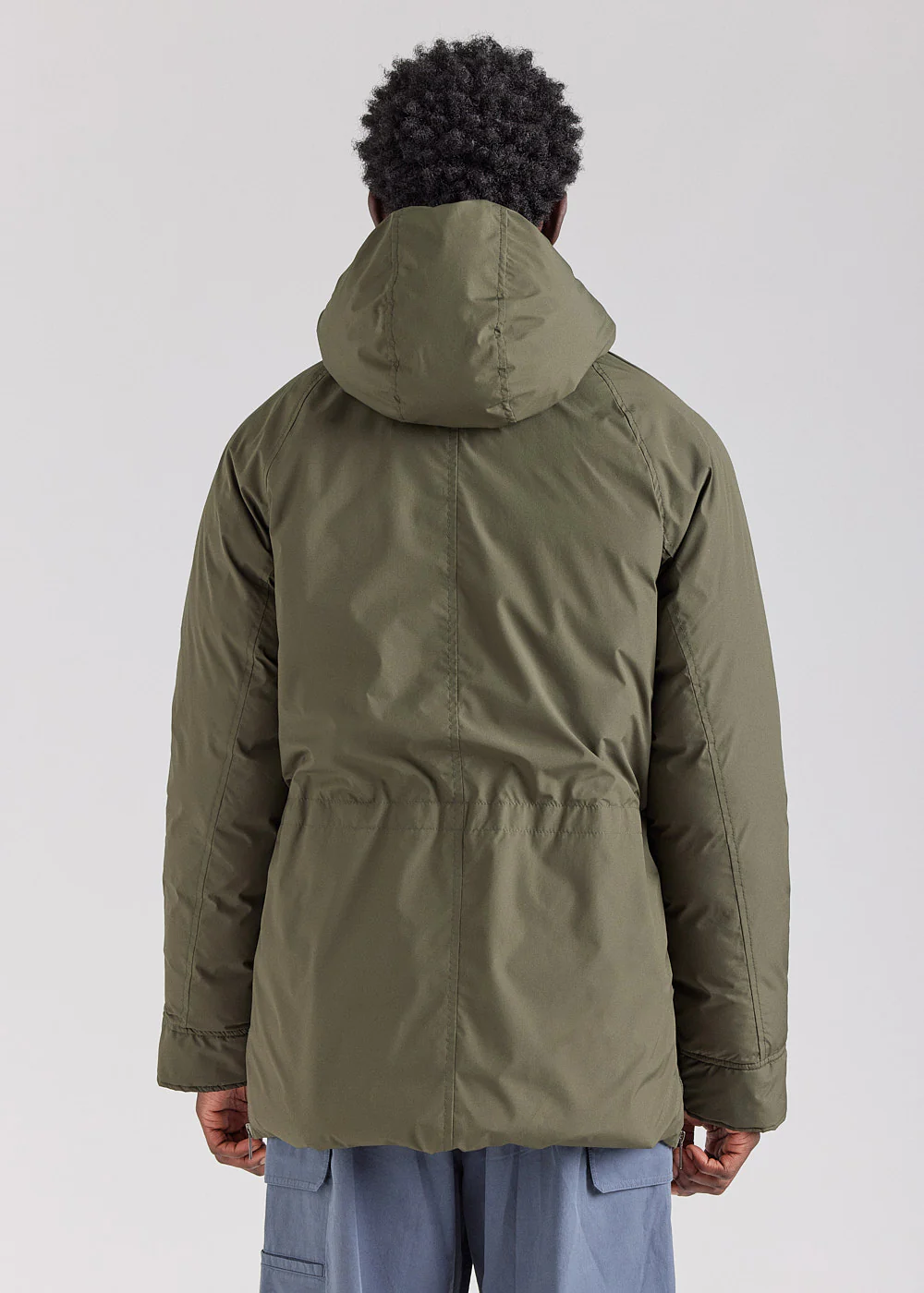 Parka homme Pyrenex Bazus en duvet naturel khaki - Image 5