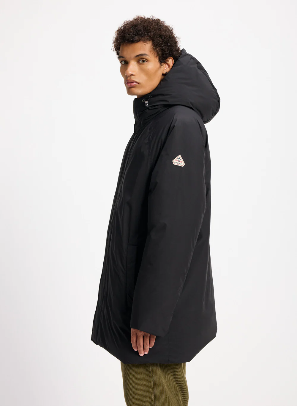 Parka à capuche homme Pyrenex Spark en duvet naturel noire - Image 3