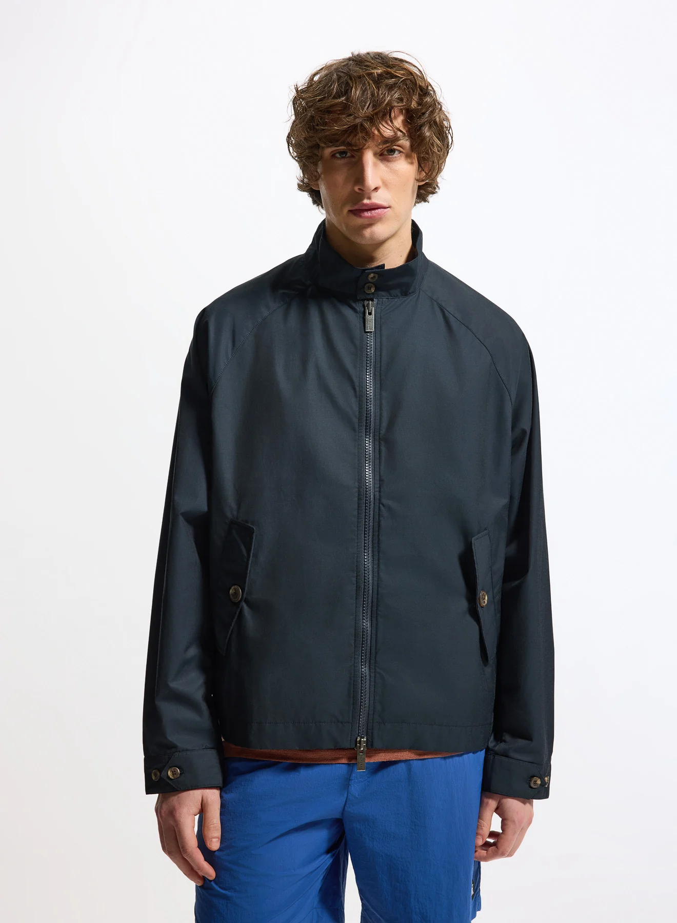 Veste de mi-saison pour homme Pyrenex League bleu foncé