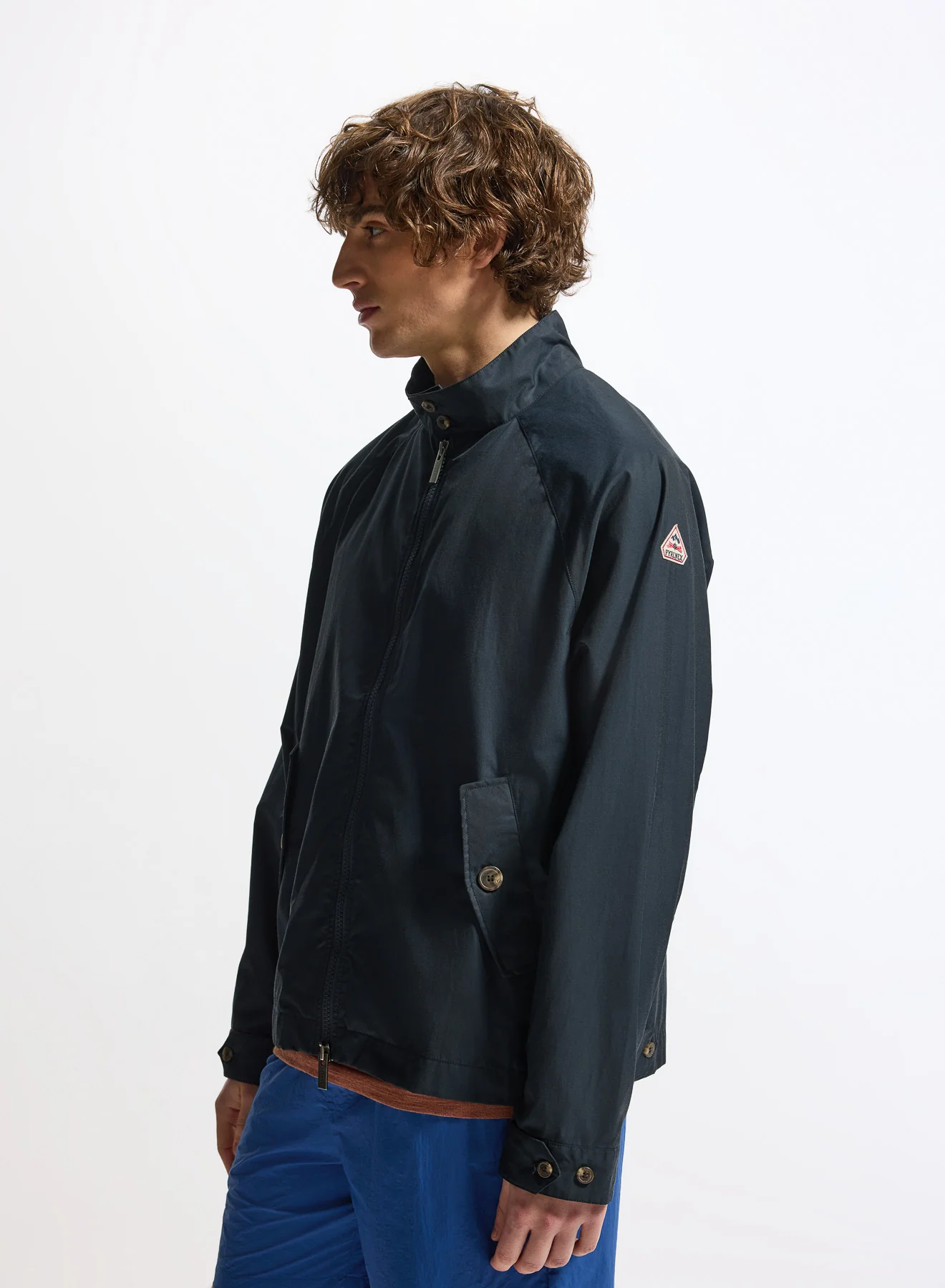 Veste de mi-saison pour homme Pyrenex League bleu foncé - Image 3