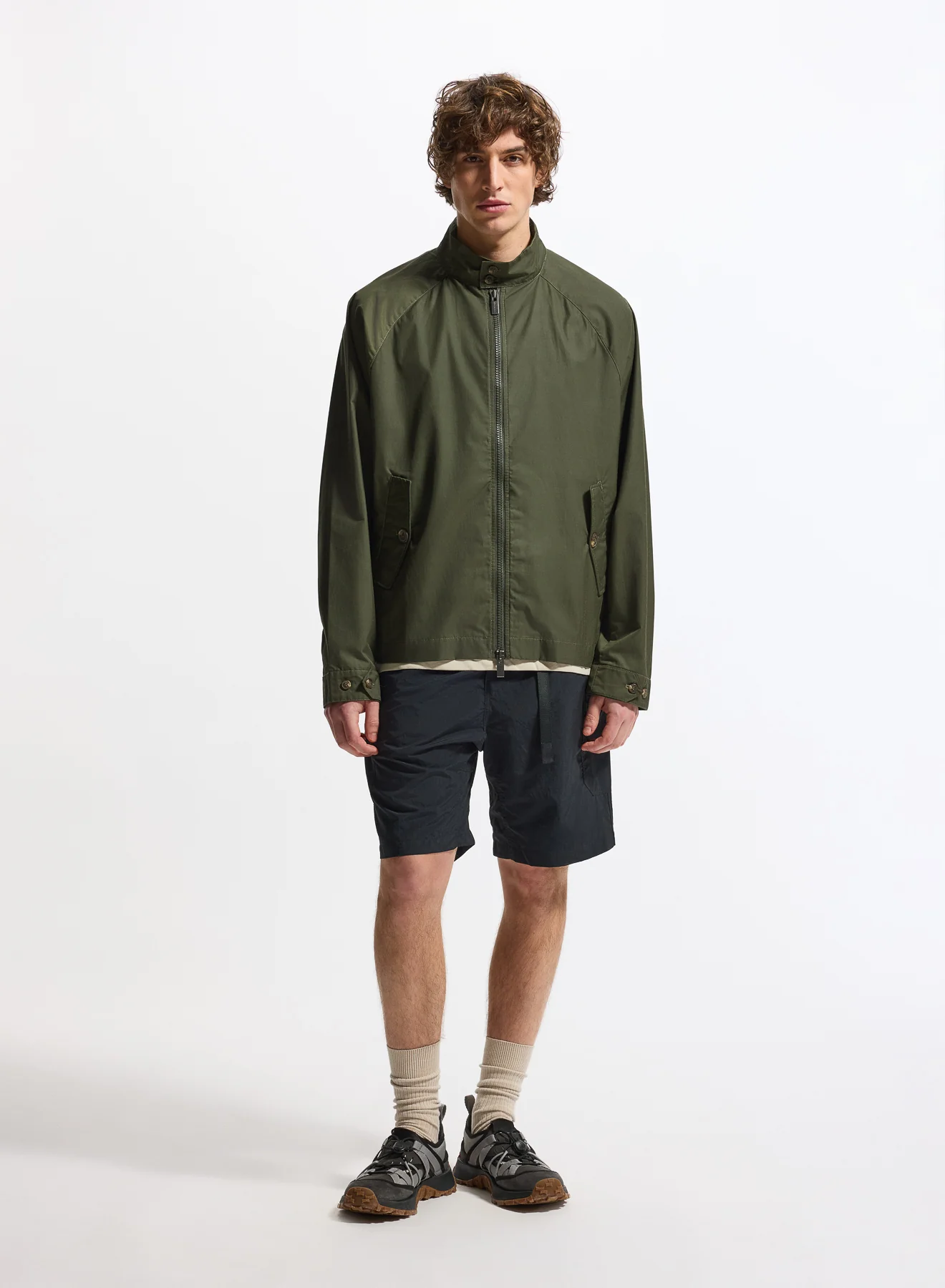 Veste de mi-saison pour homme Pyrenex League vert kaki - Image 2