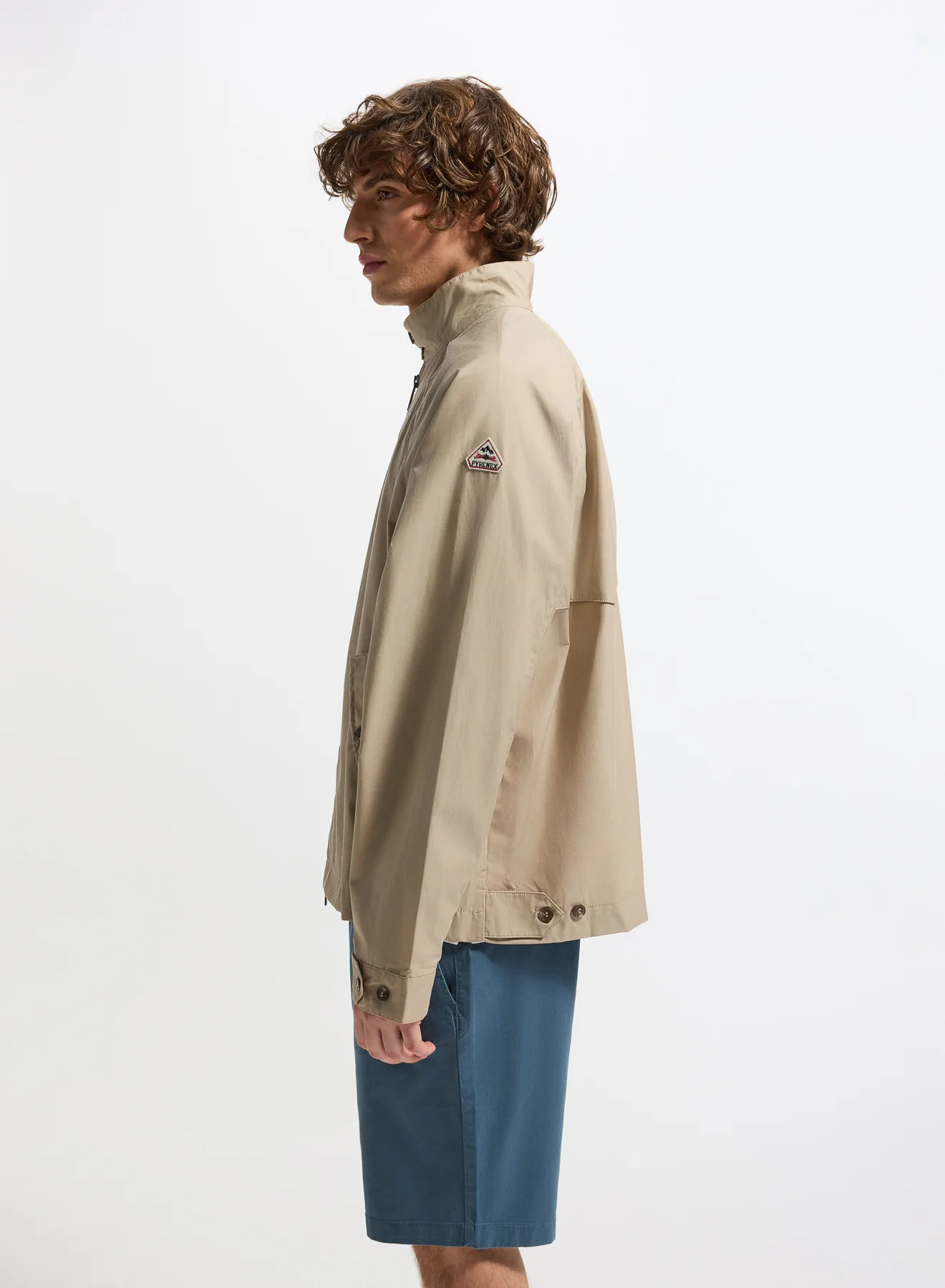 Veste de mi-saison pour homme Pyrenex League beige - Image 3