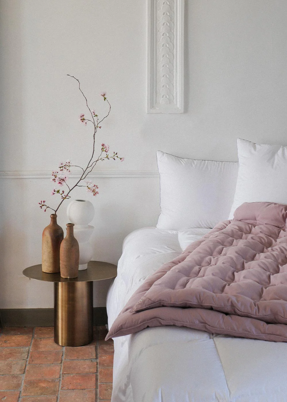 Plaid Caresse Bois de Rose