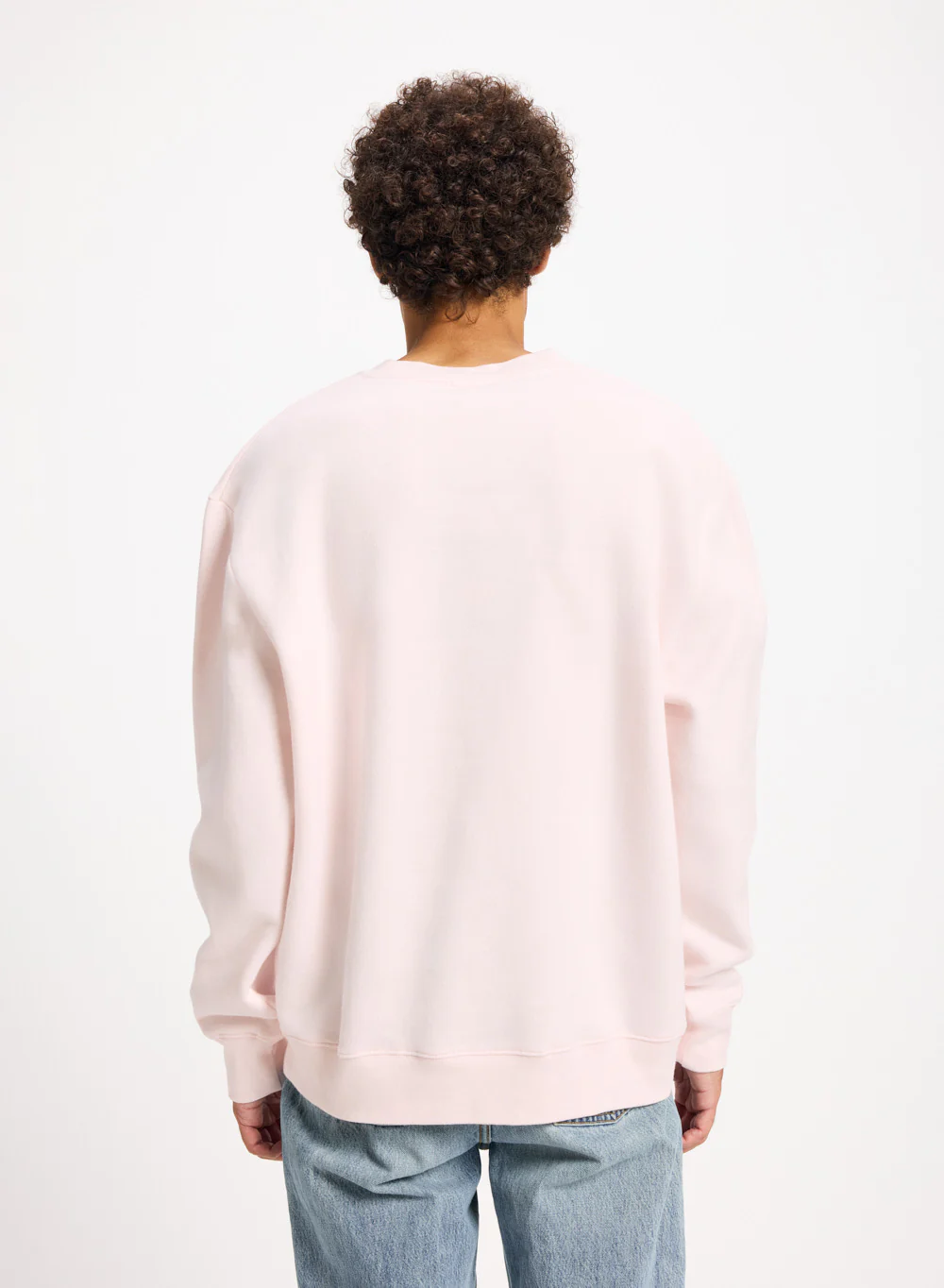Sweatshirt en coton bio Pyrenex Escou rose poudré - Image 4